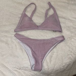 Shein bikini glitter